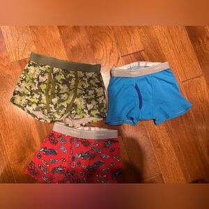 Hanes Boys Boxer Briefs - Pink and Gray